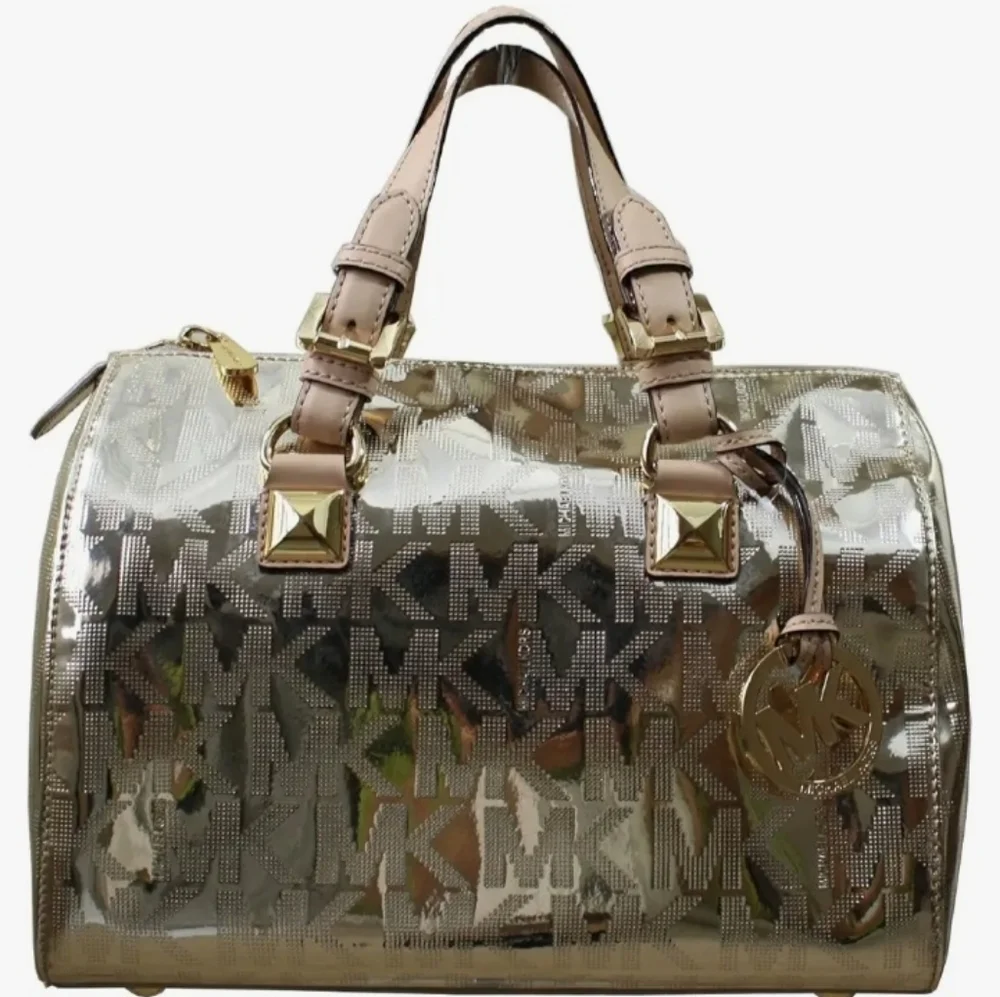 Michael Kors Grayson Satchel Bag - Picture 1 of 16
